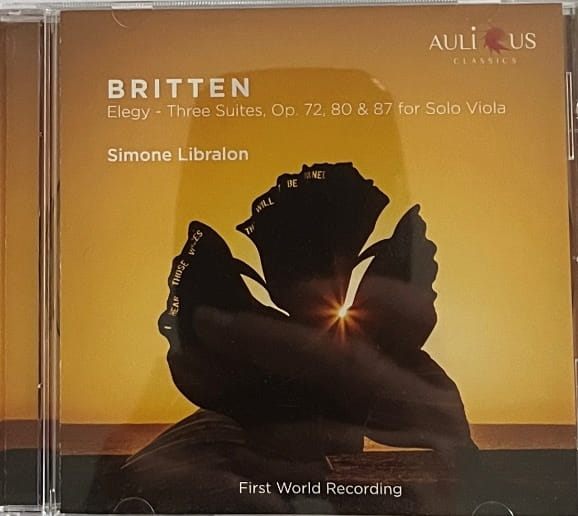 Britten Elegy – Three Suites, op.72, 80 e 87 per viola sola Simone Libralon (viola)