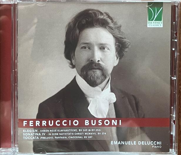 BUSONI – Elegien, Sonatina IV, Toccata