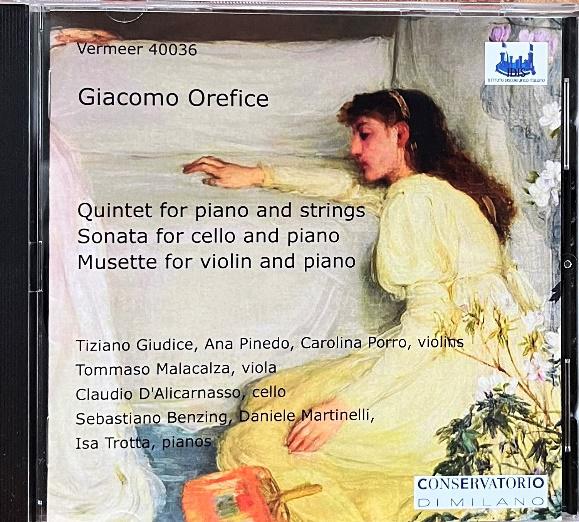 Quintet for piano and strings Sonata for cello and piano Musette for violin and piano