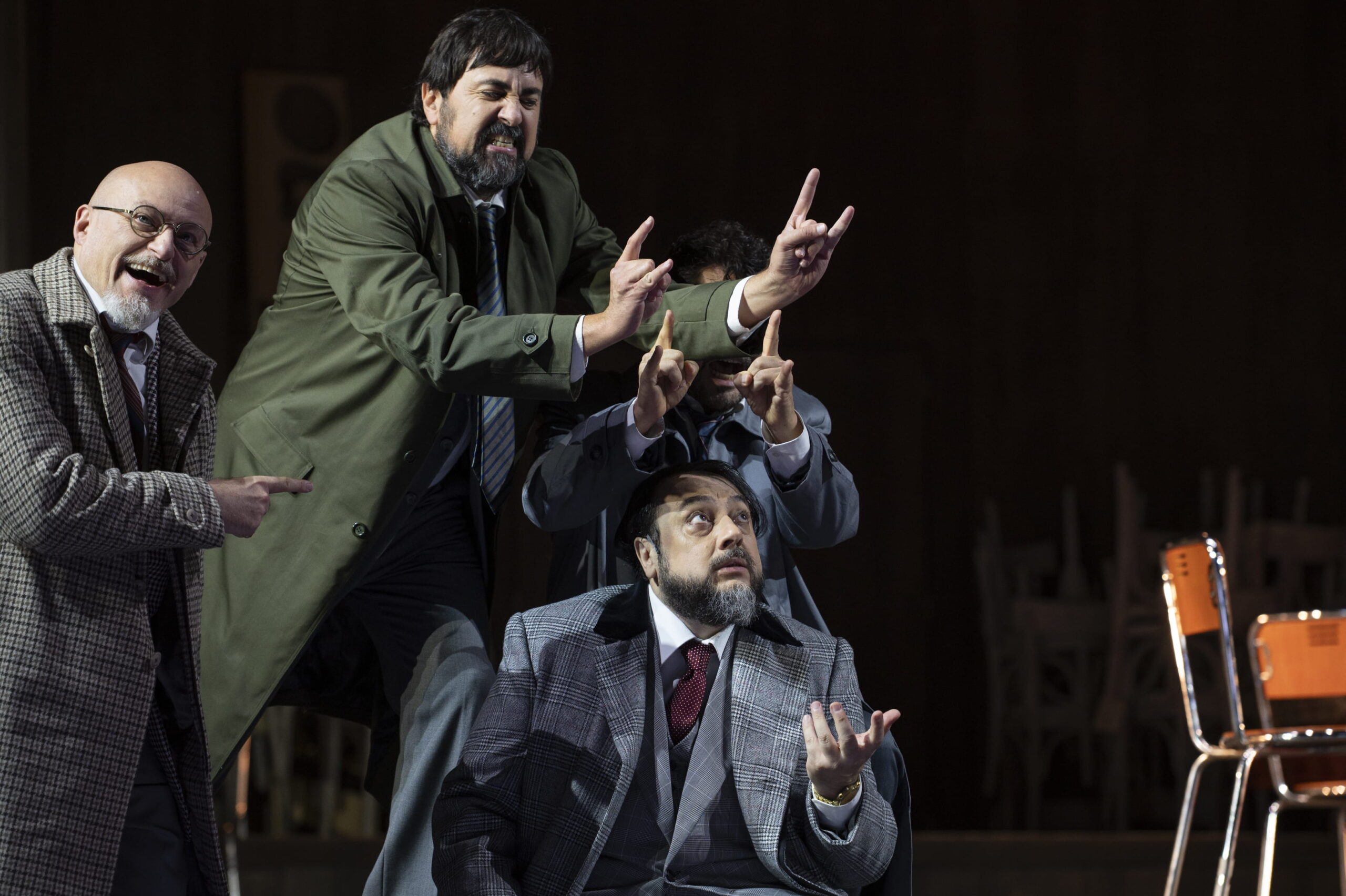 Uno sghimbescio Falstaff “milanese” per il Teatro dell’Opera di Roma